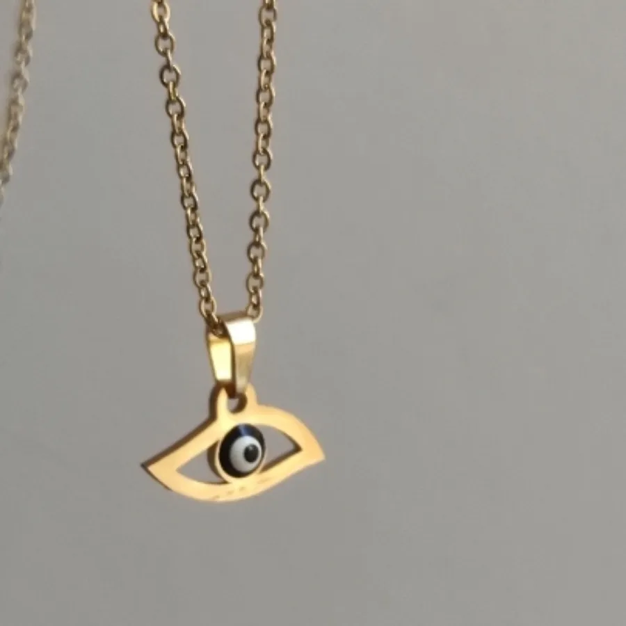 گردنبند چشم نظر کپی طلا