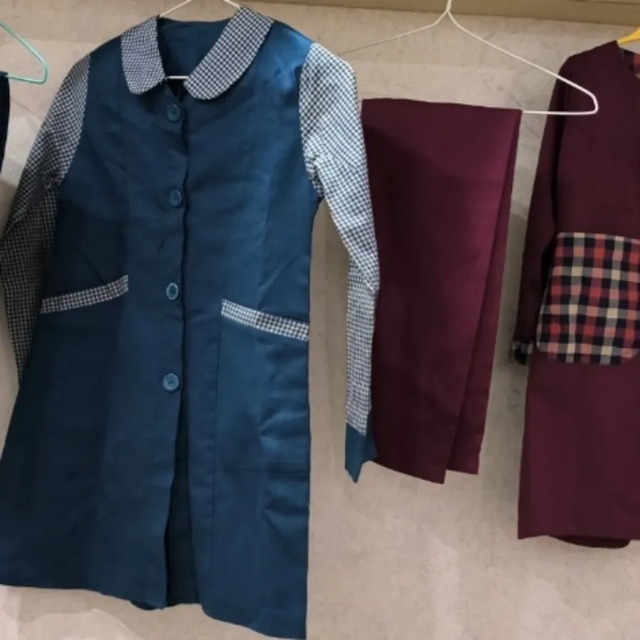 مانتو و شلوار مدرسه