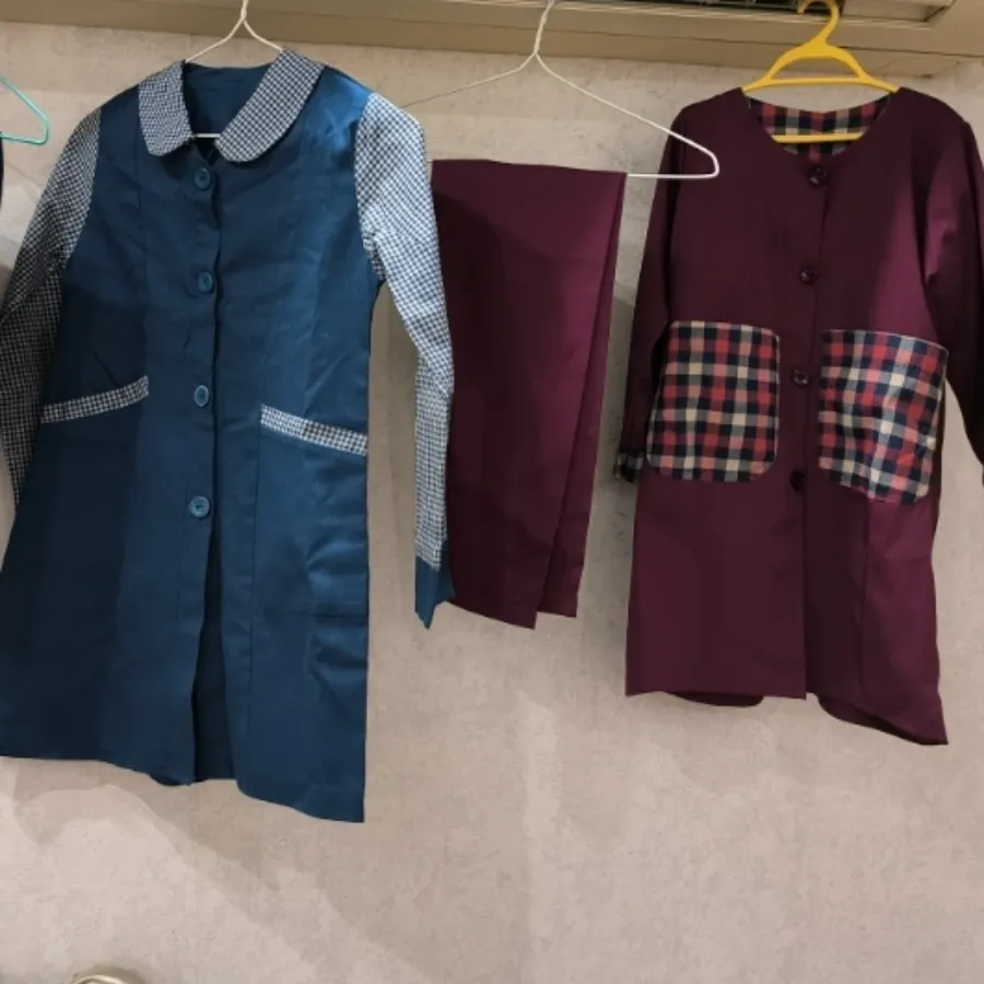 مانتو و شلوار مدرسه
