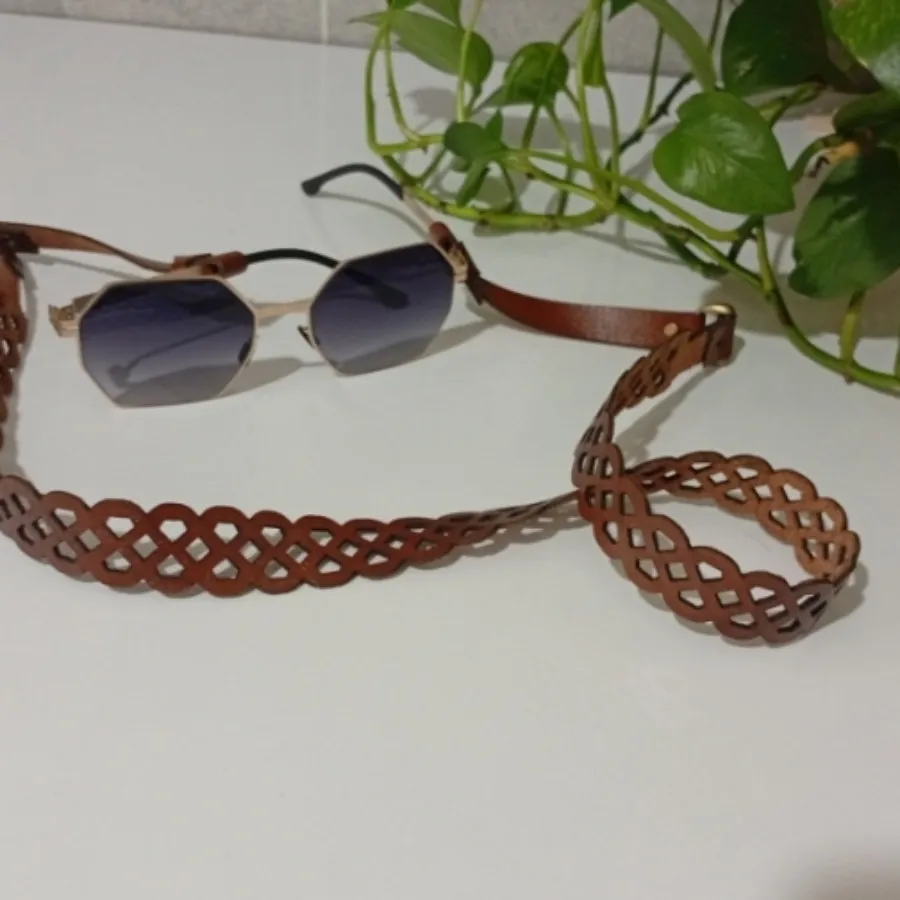 بند عینک چرم