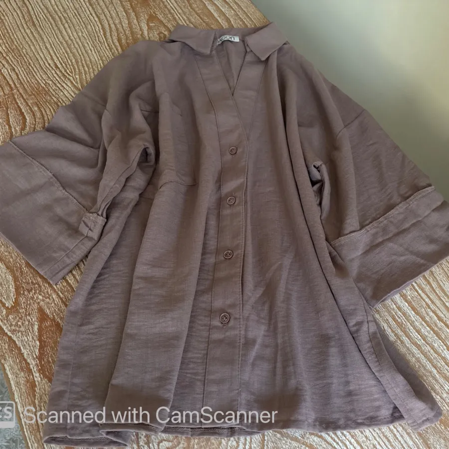 شومیز باکسی لینن