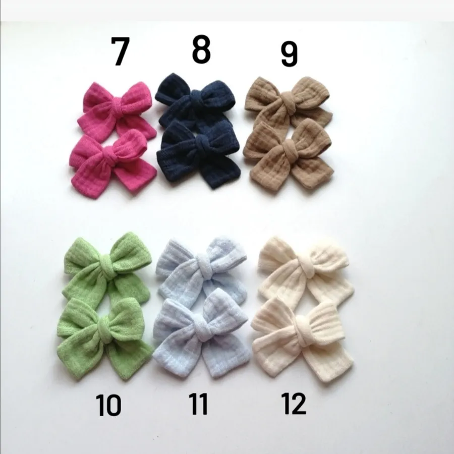 گیره دوتایی پاپیون موسلین