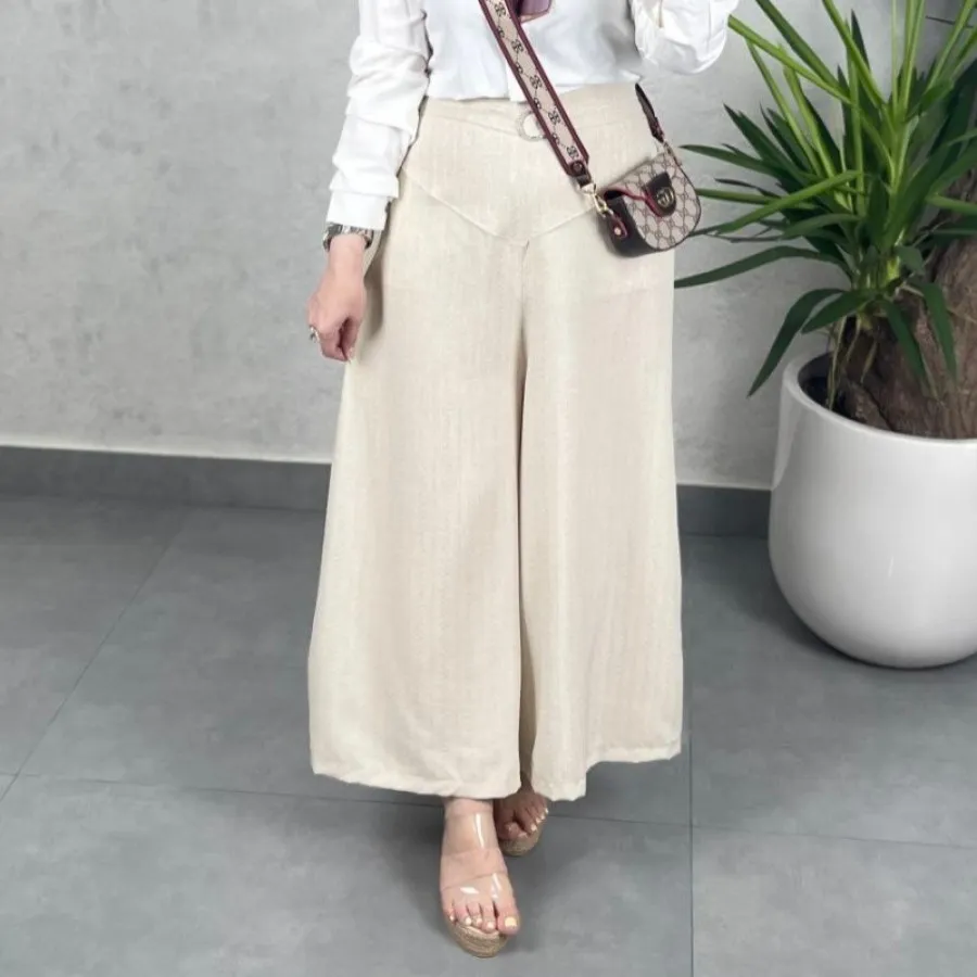 شلوار دامنی سگک دار