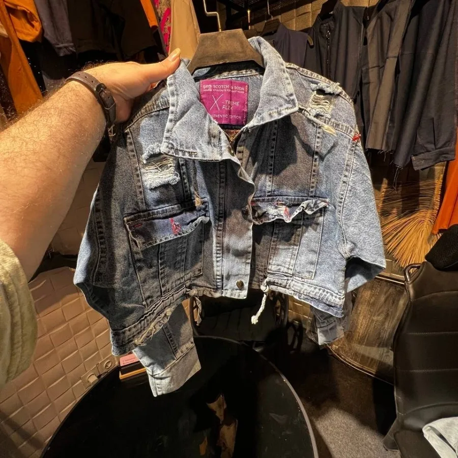 کراپ کت جین