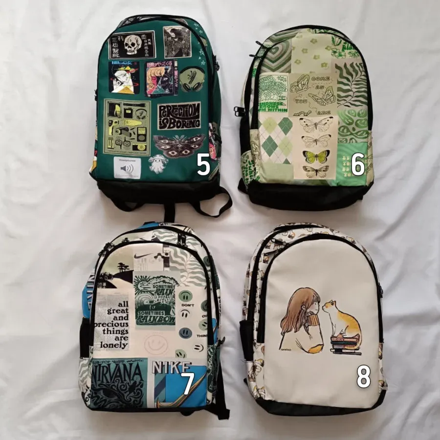 کوله پشتی مخملی پارت دو