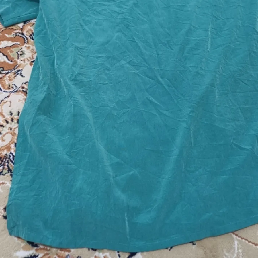 شومیز فیروزه ای