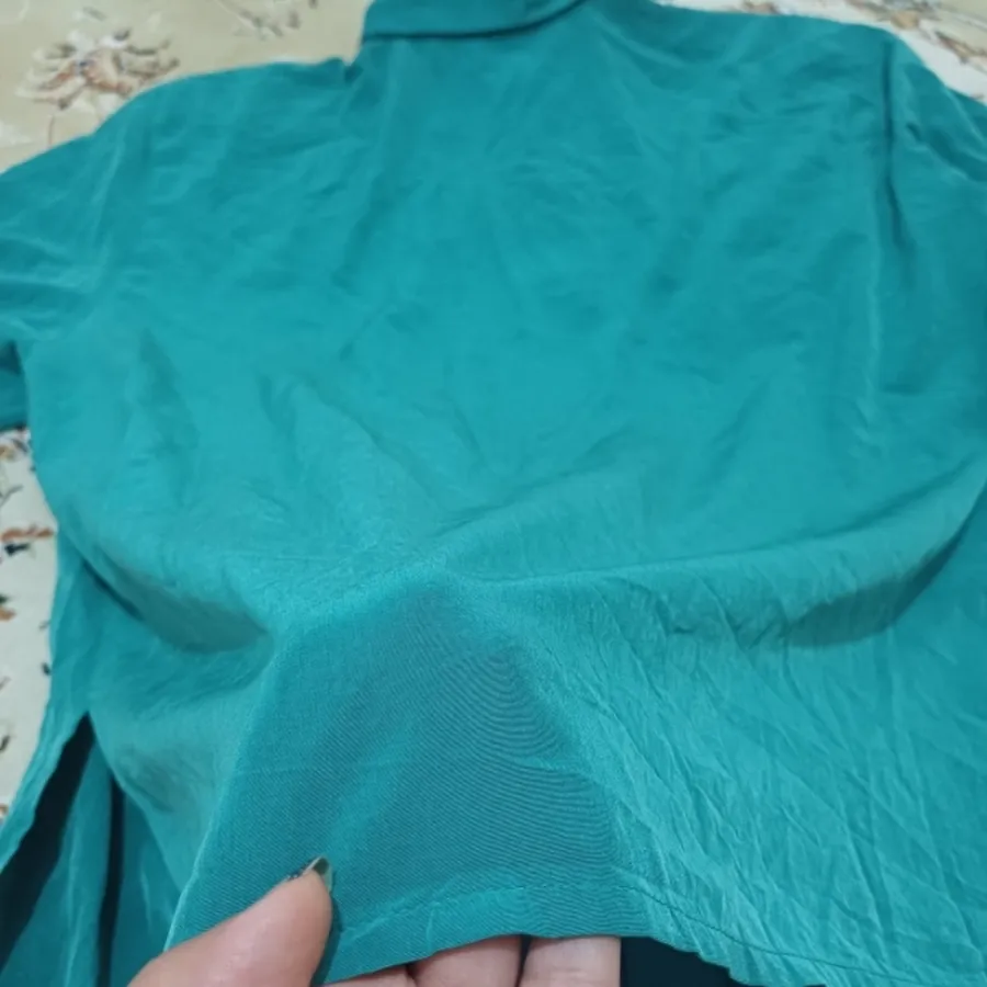 شومیز فیروزه ای