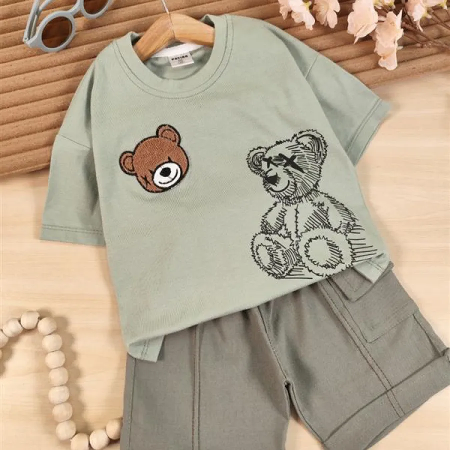 تیشرت شلوارک پسرانه