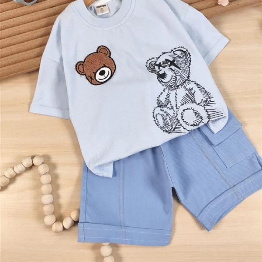 تیشرت شلوارک پسرانه