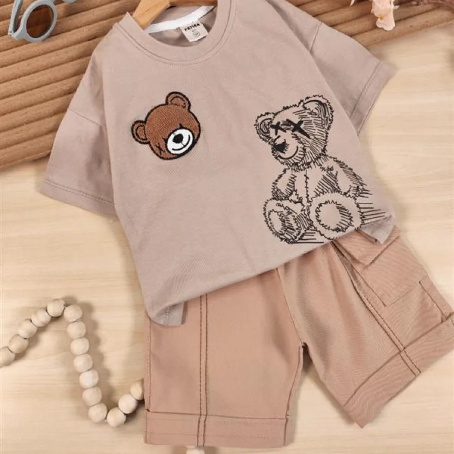 تیشرت شلوارک پسرانه