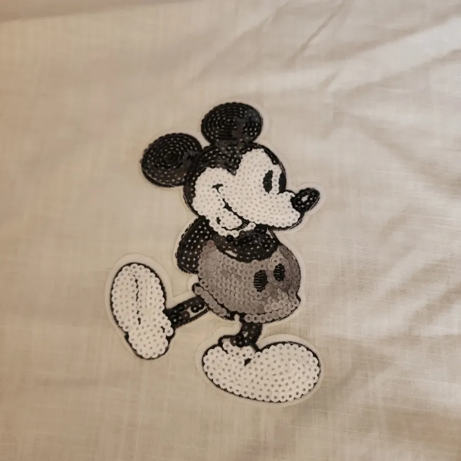 کراپ تیشرت نخی میکی ماوس