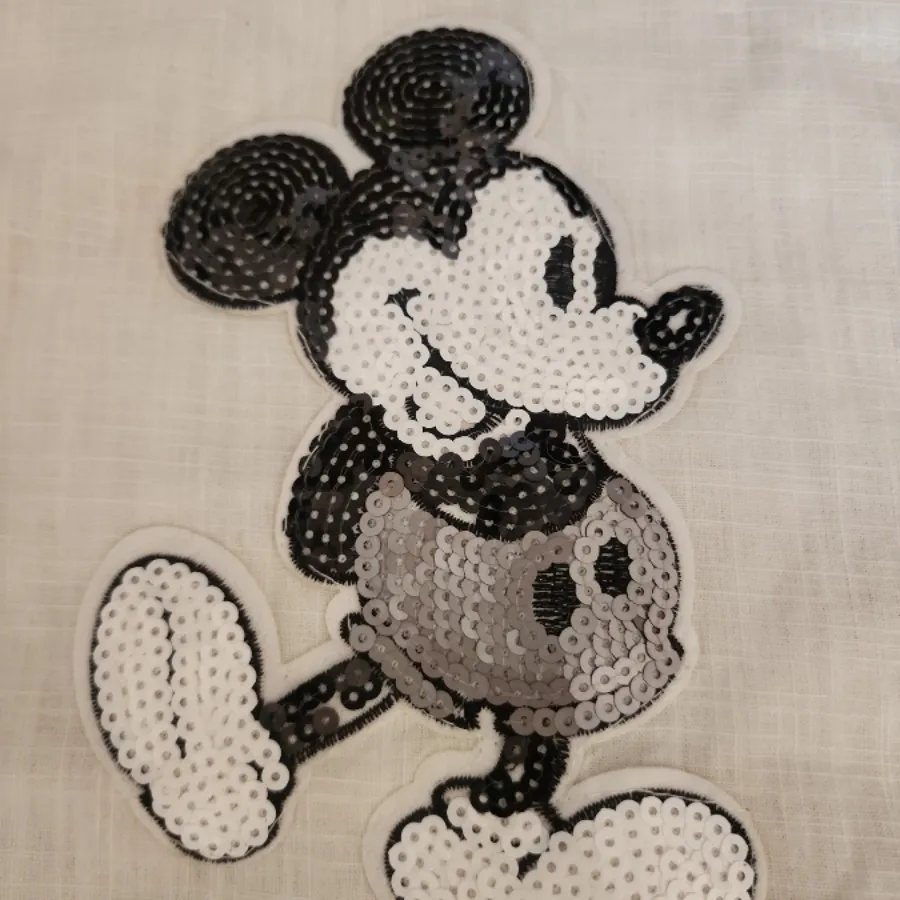 کراپ تیشرت نخی میکی ماوس