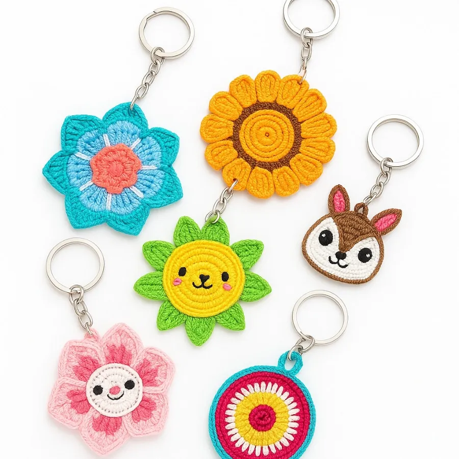 جا کلیدی قلاب بافی