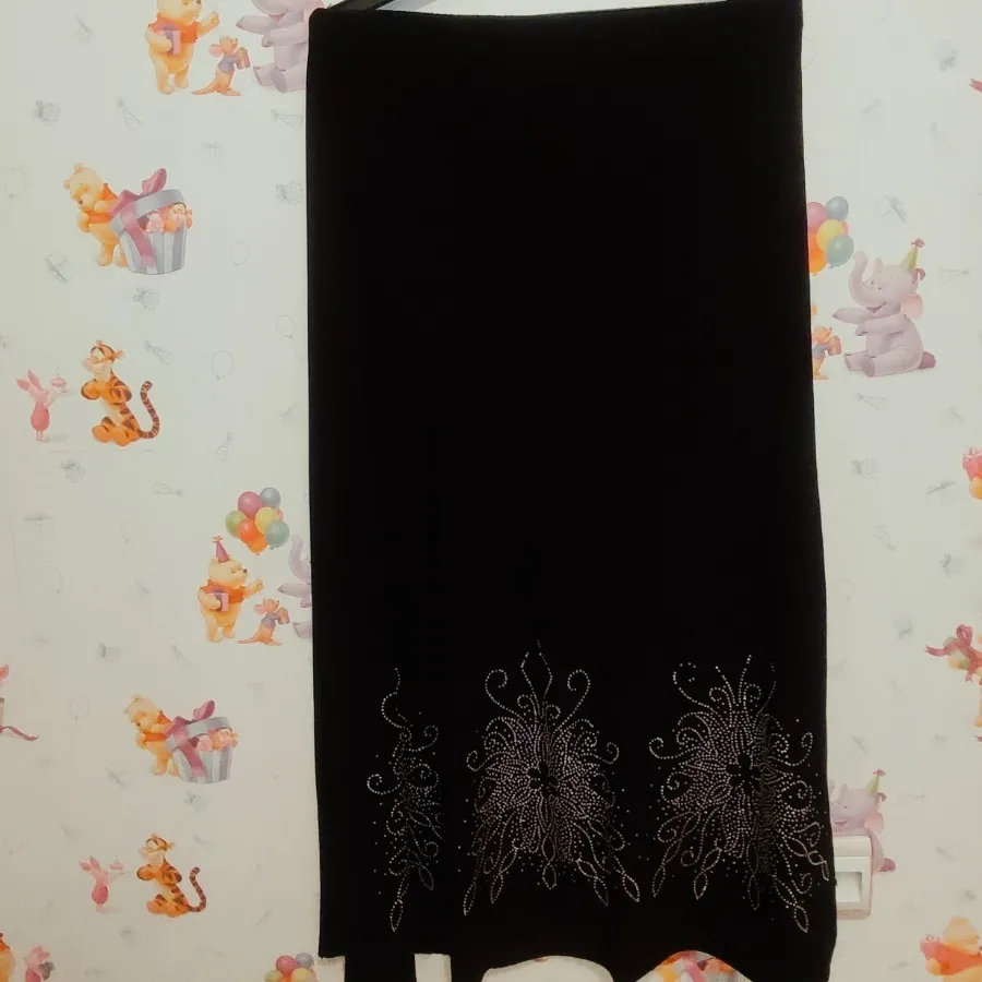 دامن ریون نگین دار مجلسی