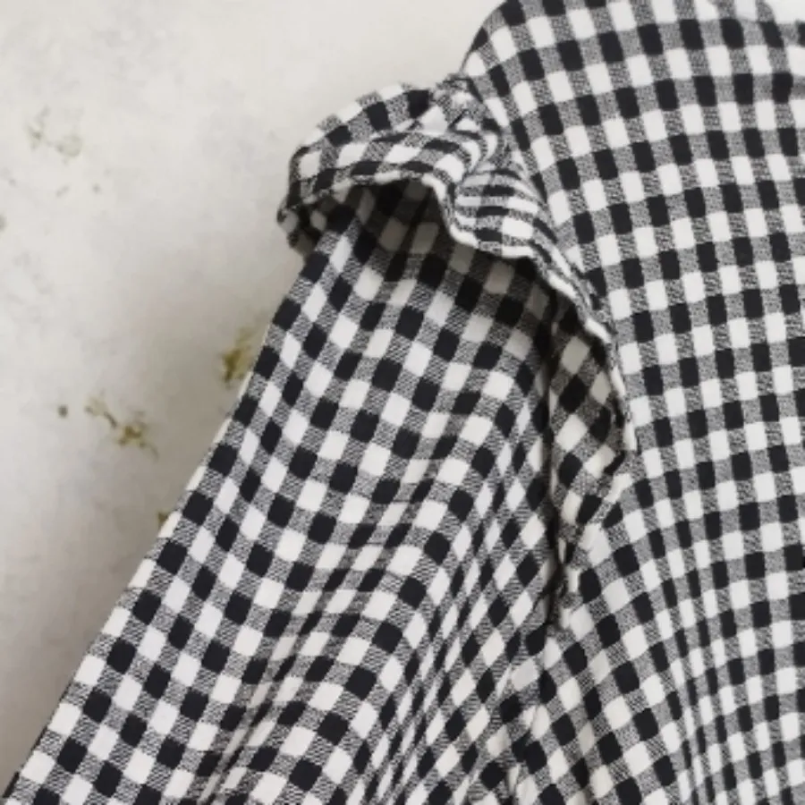 شومیز نخی چهارخونه خاص