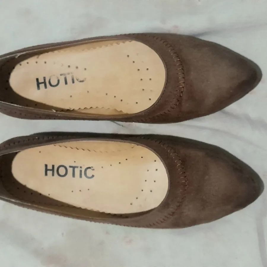 کفش عروسکی قهوه‌ای سوییت