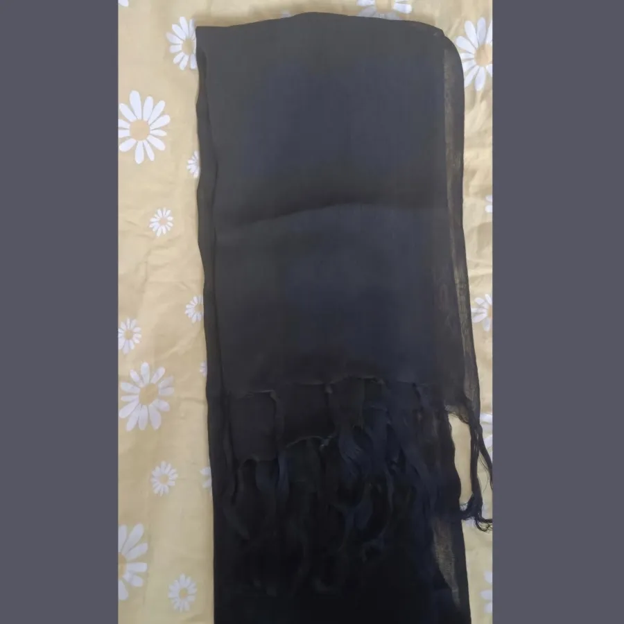 شال مریمی نخی مشکی