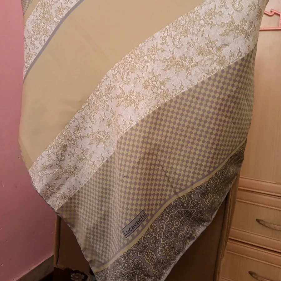روسری دست دوز ابریشم