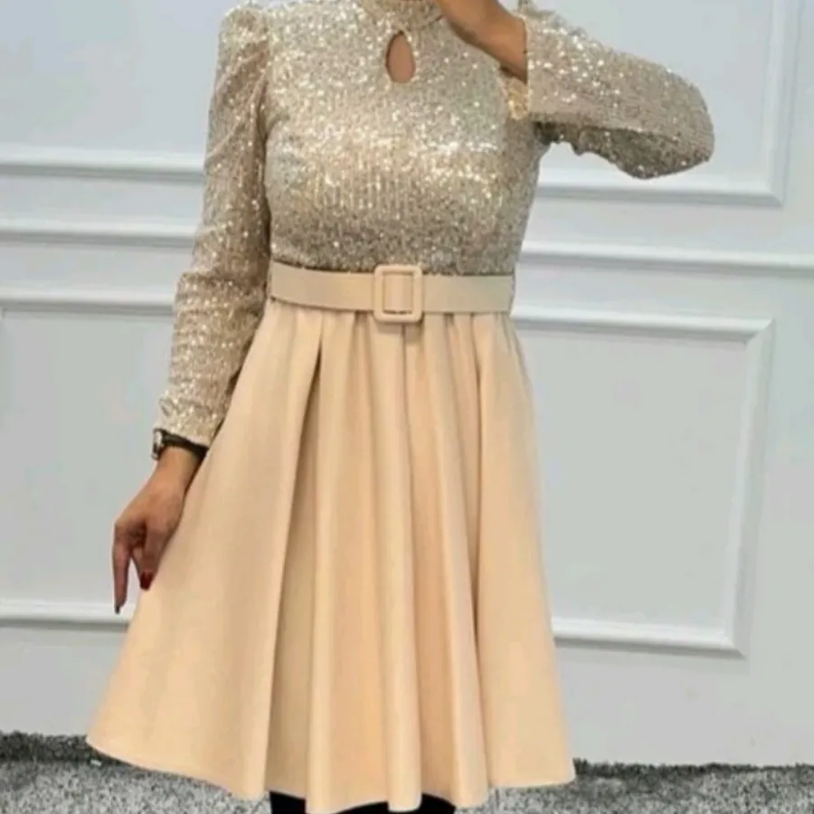 پیراهن عروسکی پولکی