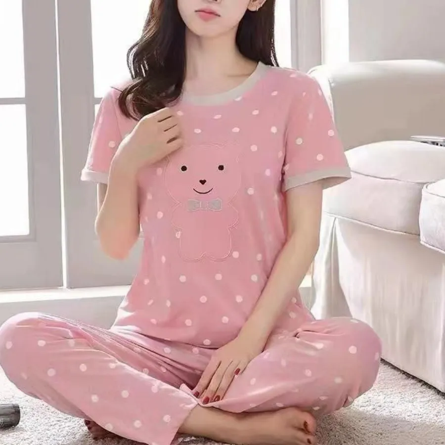 ست بلوز شلوار جنس نخ