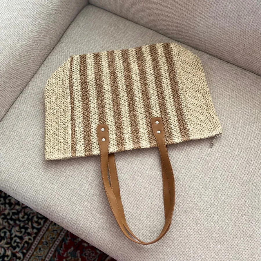 کیف وارداتی رافیا راه راه