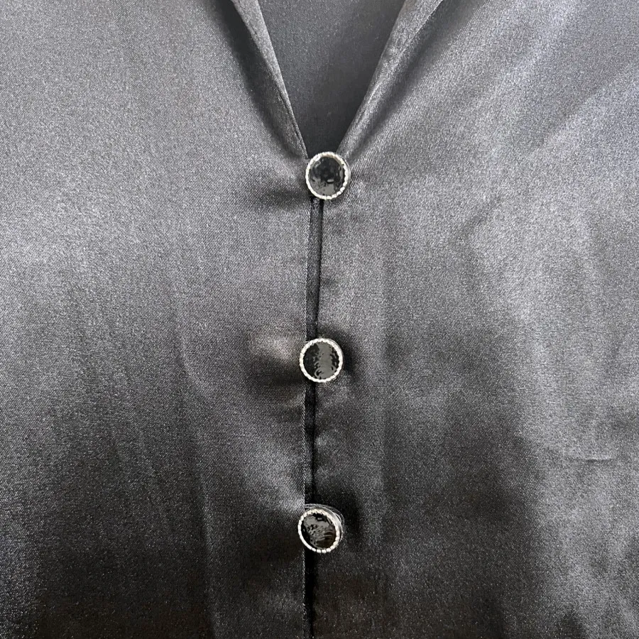 شومیز ساتن مشکی