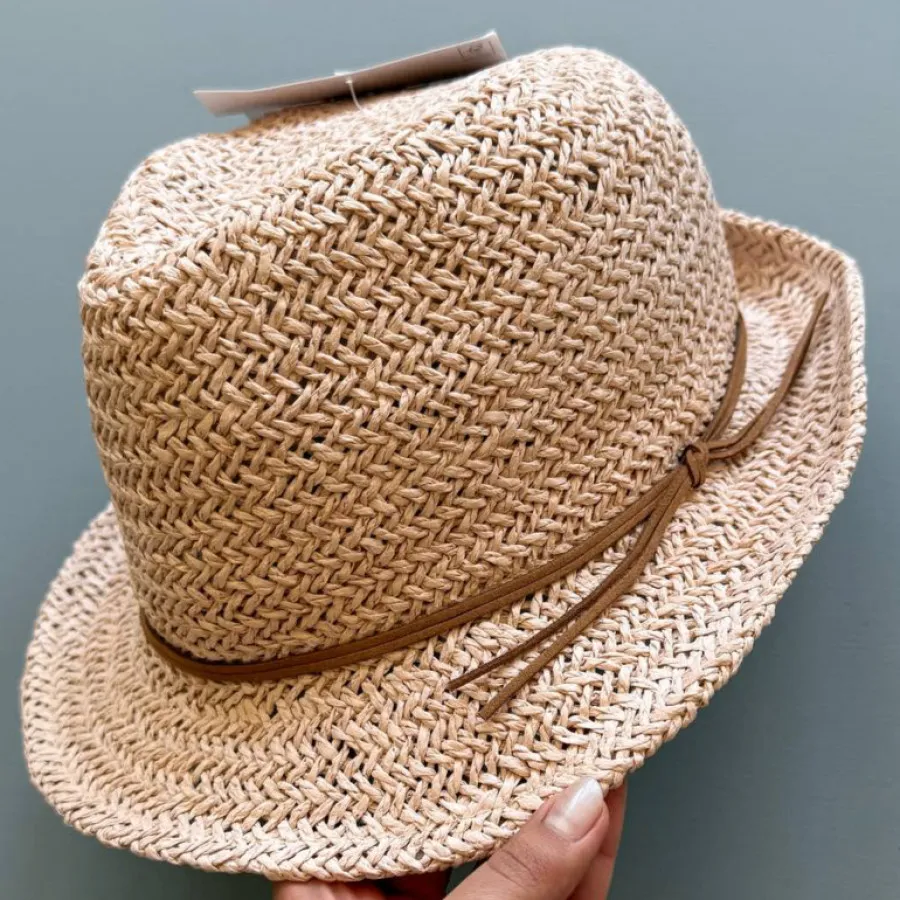 کلاه حصیری رافیا