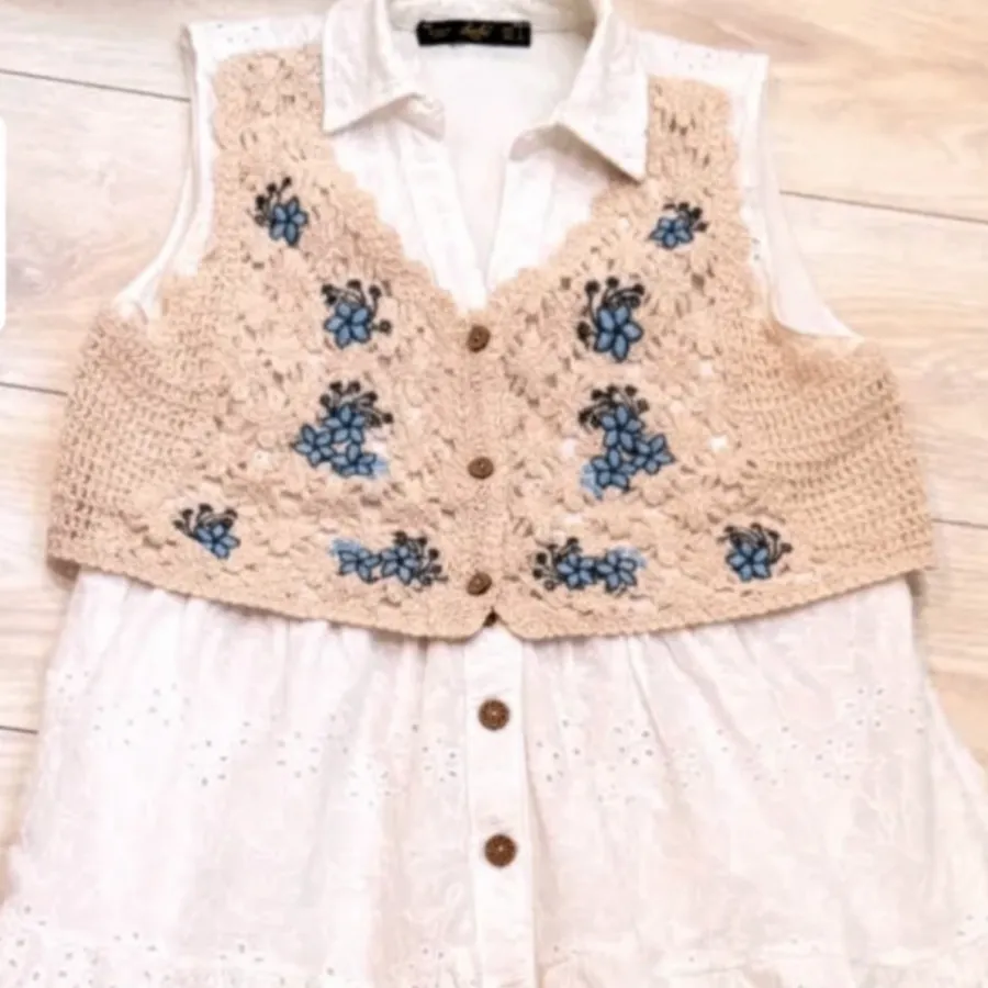 پیراهن خامه دوزی