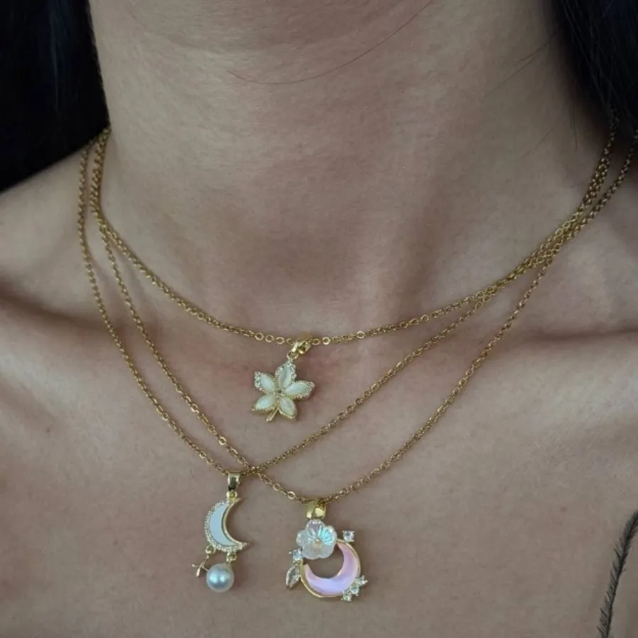 گردنبند مینا کاری