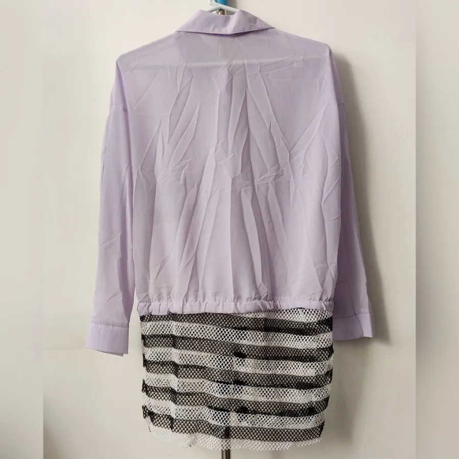 شومیز یاسی حریر