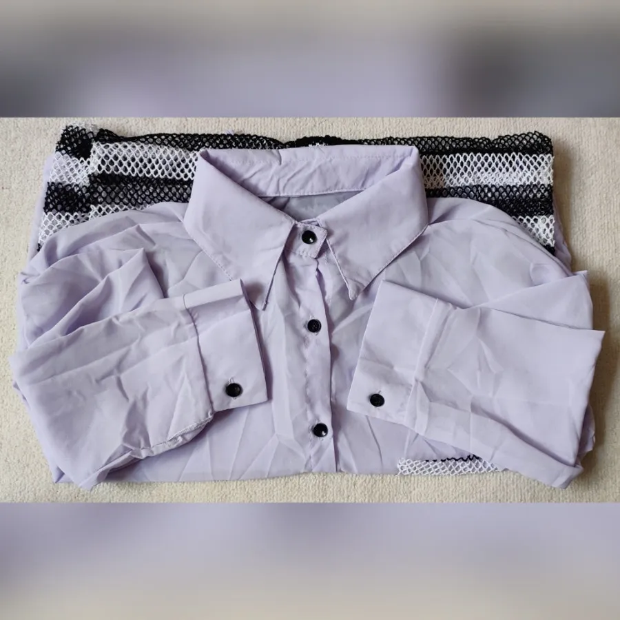 شومیز یاسی حریر