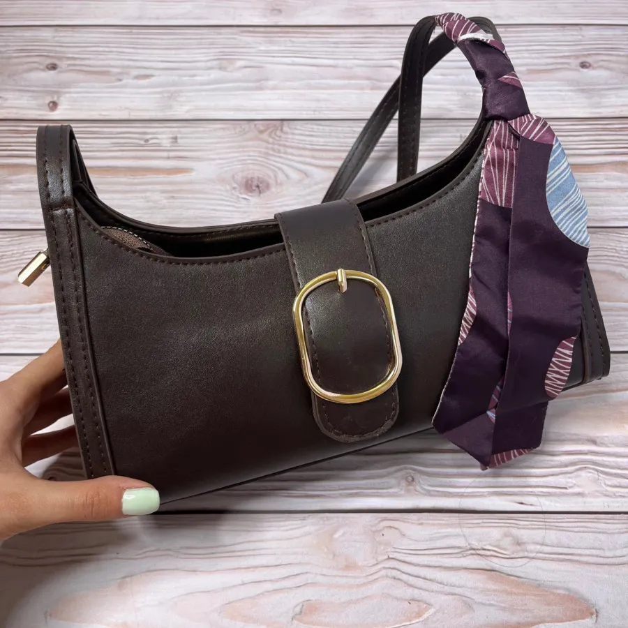 کیف دستمال دار جلو سگکی