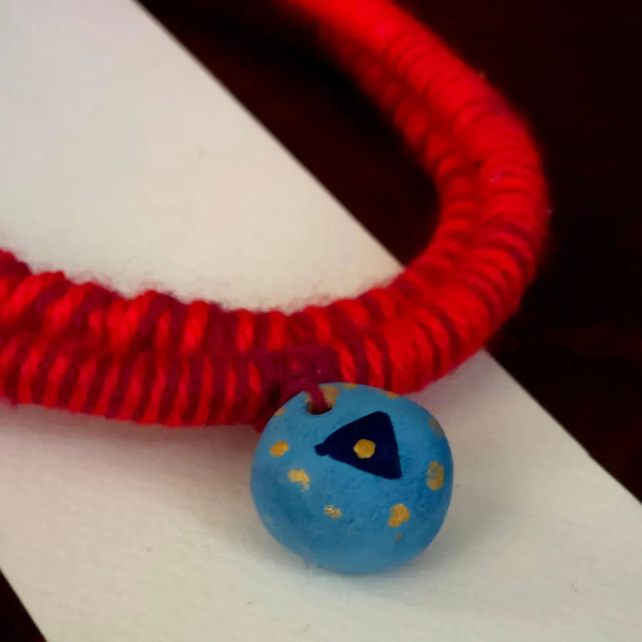 گردنبند دوبل مثلث چشم