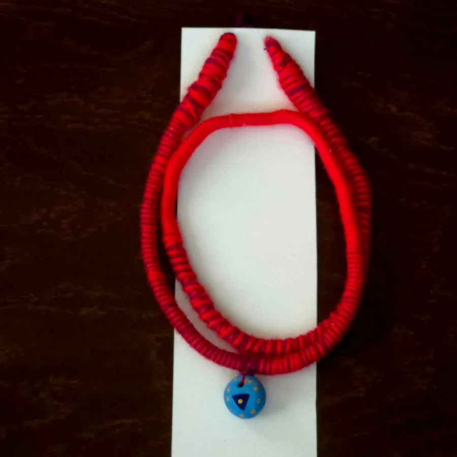 گردنبند دوبل مثلث چشم