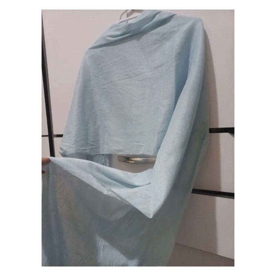 شال آبی پاستیلی تابستونی