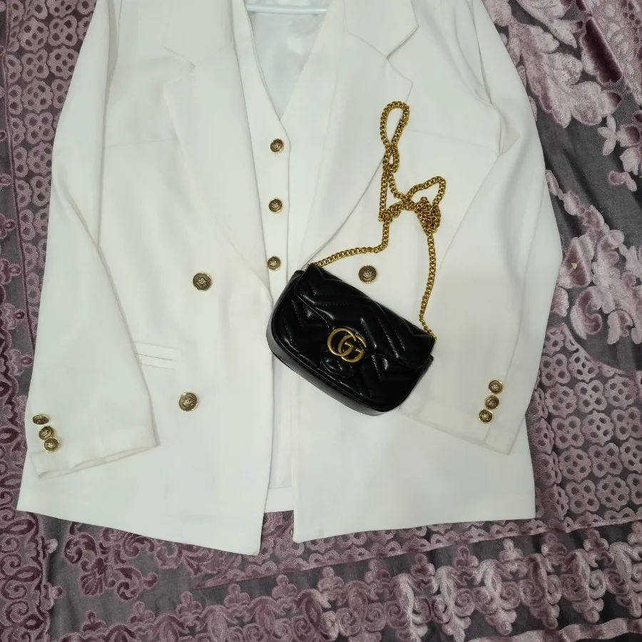 کت و ژیله سفید