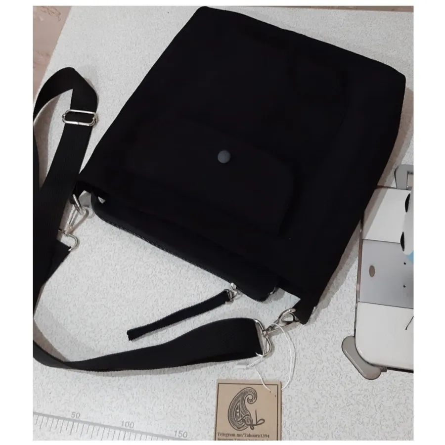 کیف دوشی مخمل کبریتی