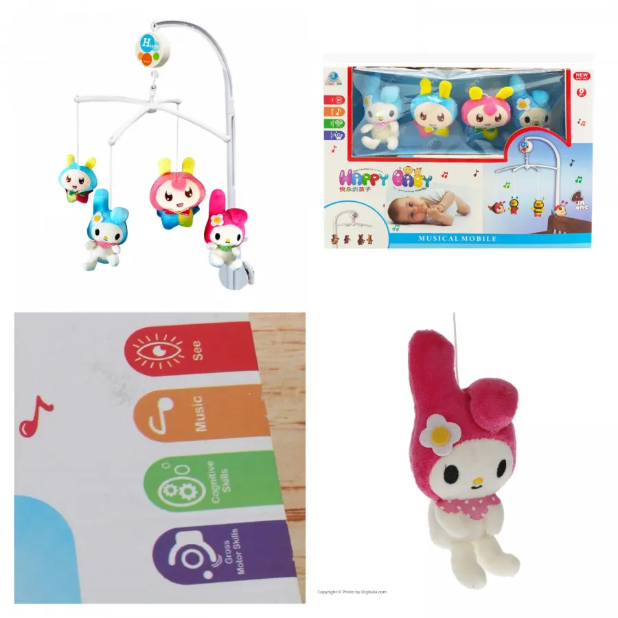 آویز موزیکال تخت کودک