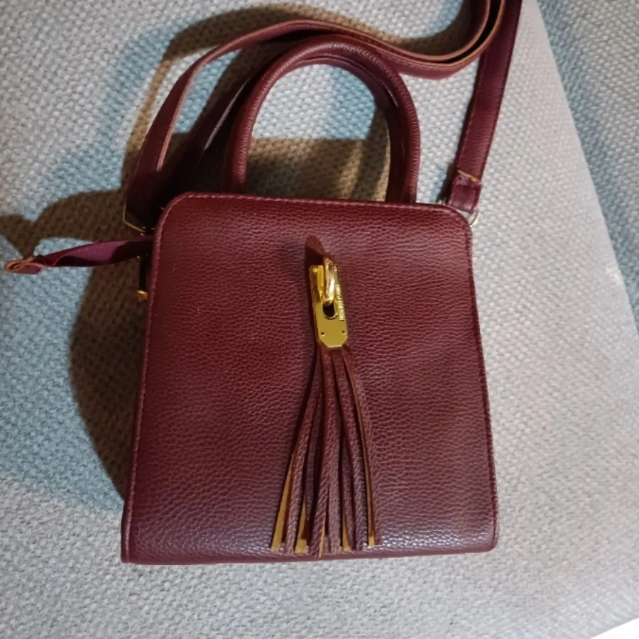 کیف مینیمال زرشکی