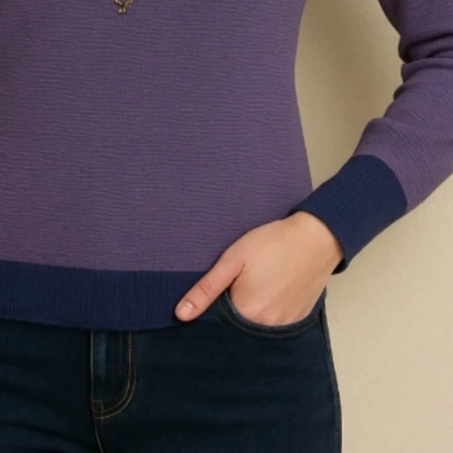 بلوز یقه اسکی