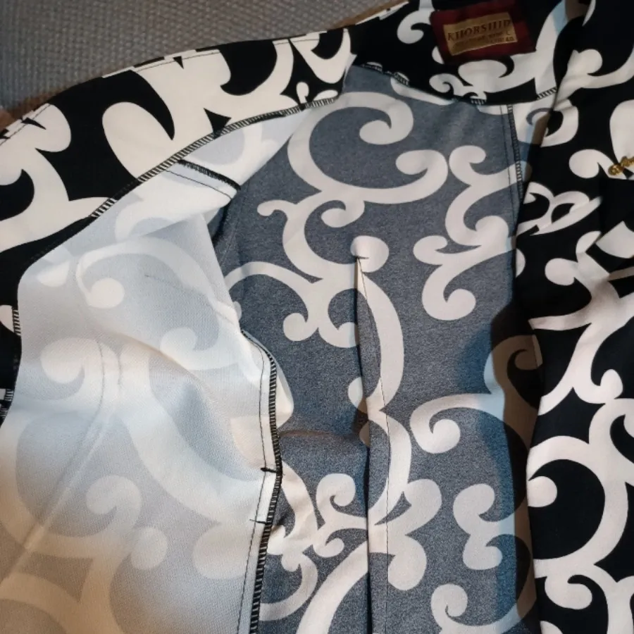 شومیز سیاه سفید