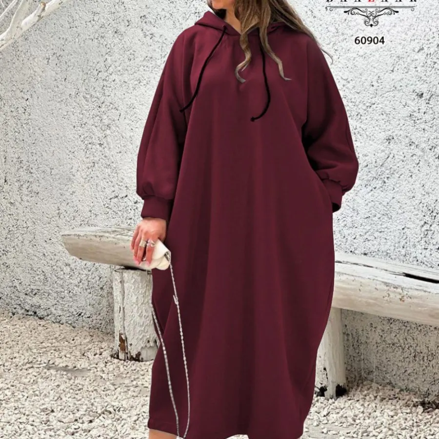 مانتو هودی کمر پانچی