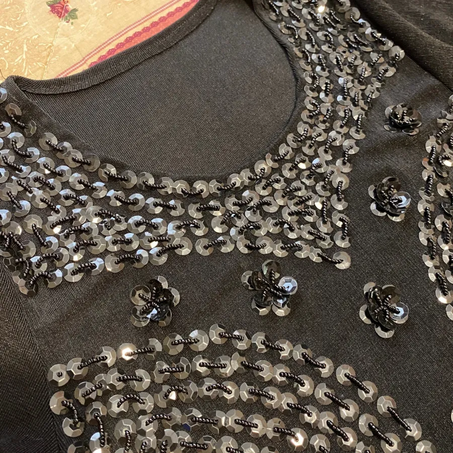 بلوز پولکی مجلسی