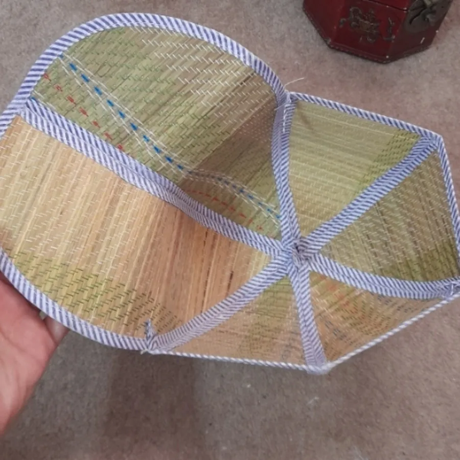 کلاه حصیری تاشو