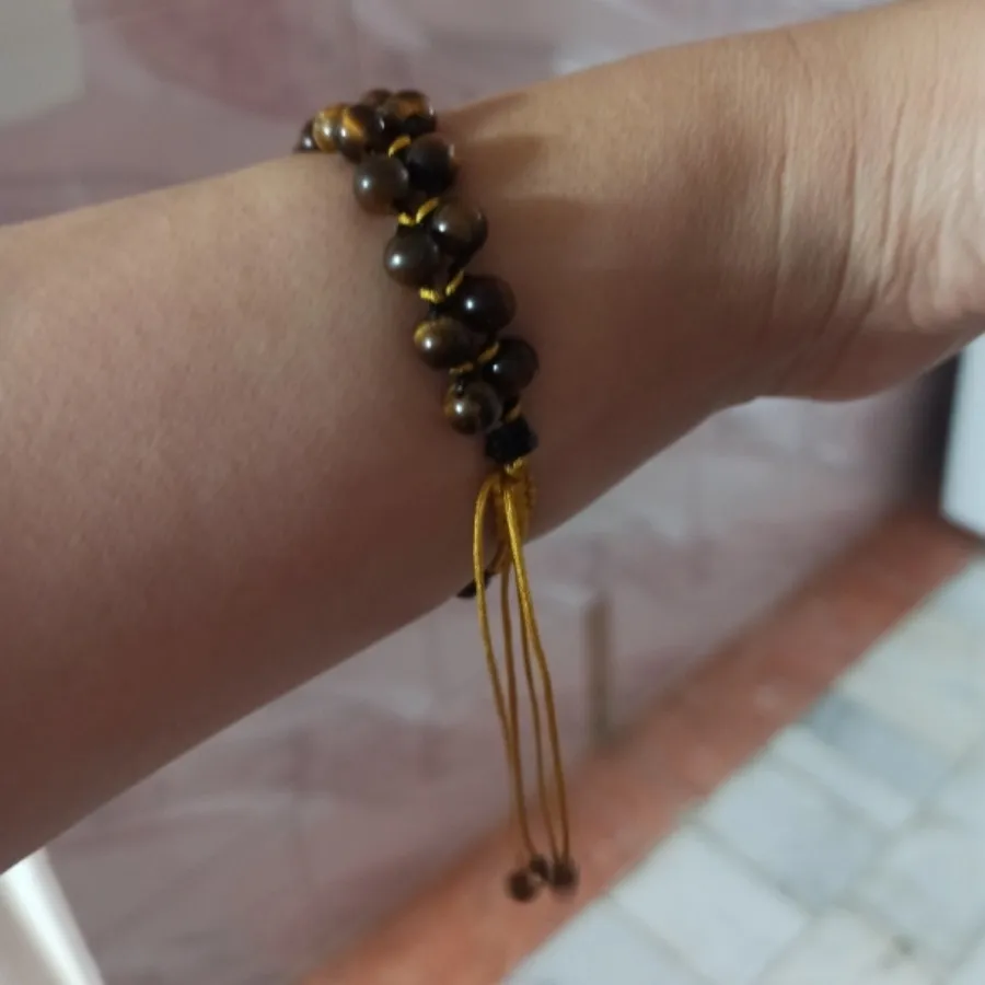 دستبند بافت و سنگ