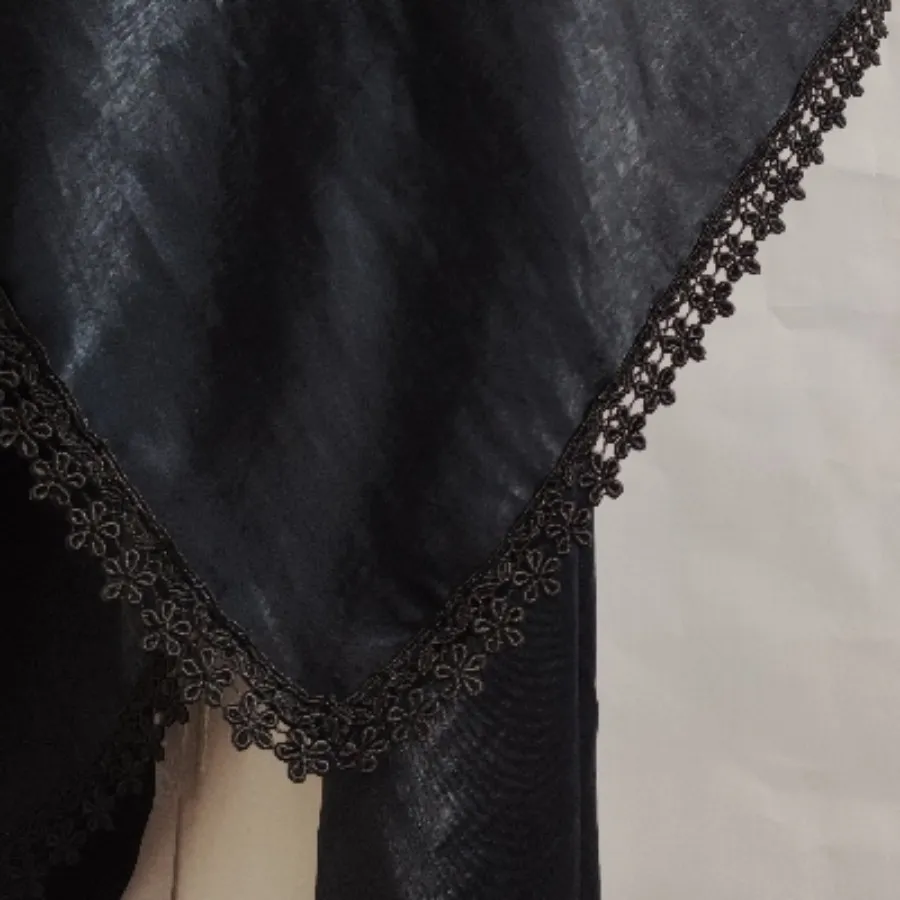 روسری مشکی مزونی