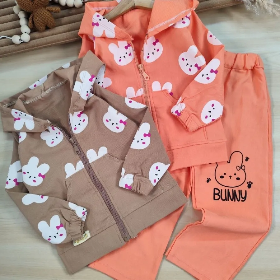 سویشرت و شلوار خرگوش لپ گ