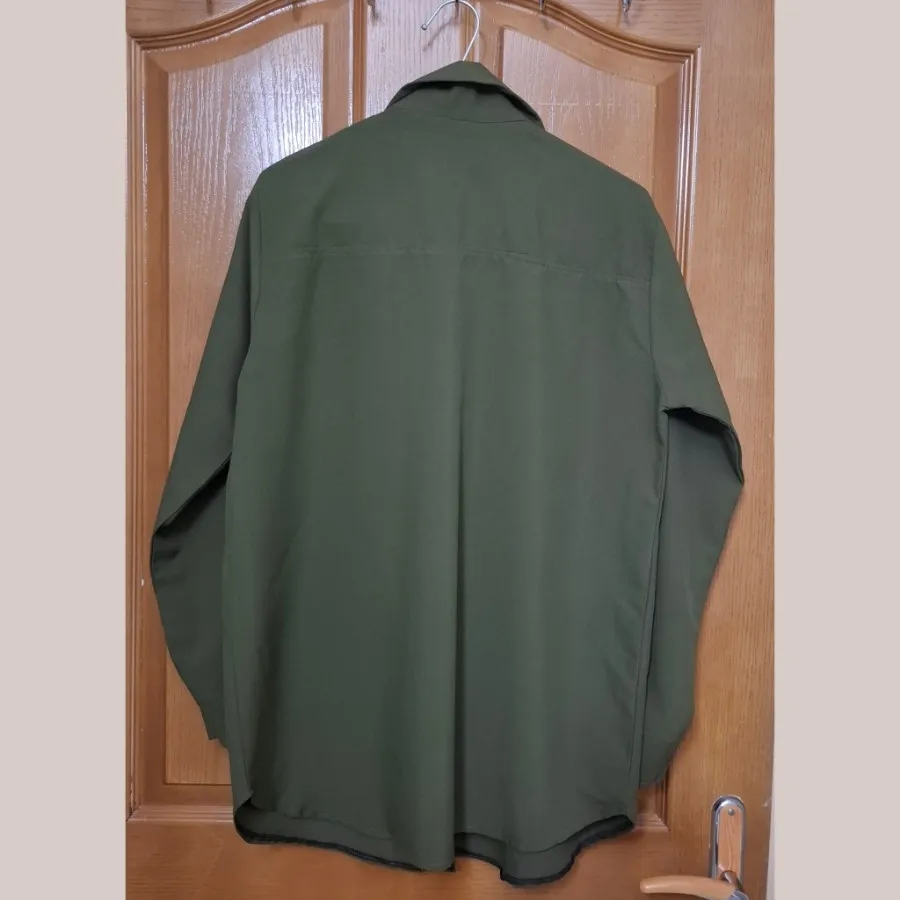 شومیز کرپ سبز