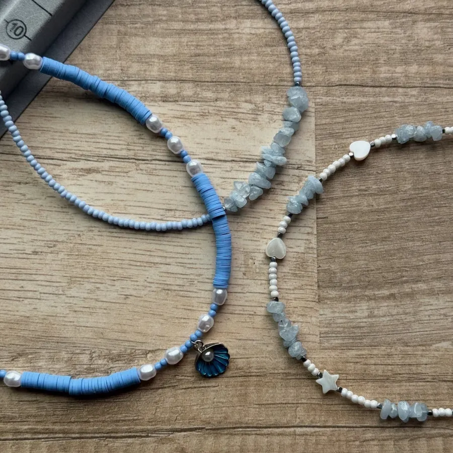 گردنبند سنگ طبیعی?