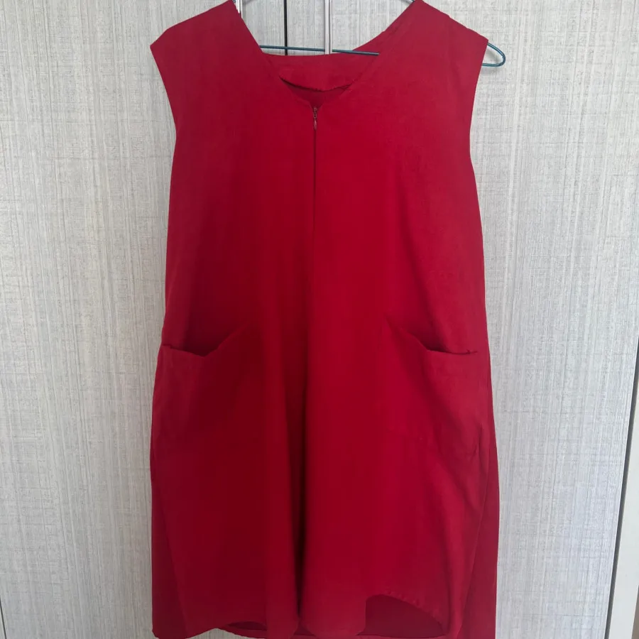 سارافن قرمز مخمل نازک